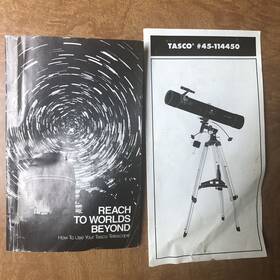Tasco 45-114450 Vintage Telescope Instructions 1999 - #45-114450 Product Booklets