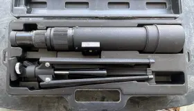 Scope-15x-45x Tasco Vintage Taco Spotting 50mm Zoom With Tripod Free Shipping
