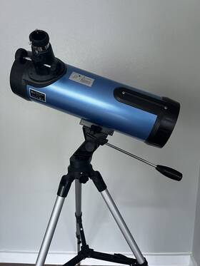 Telmu Re-114500 Reflector Telescope 114mm Aperture 500mm Az For Beginers Kids Adults