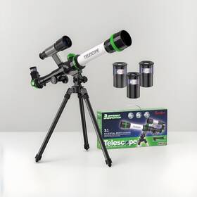 Toyerbee 313035399385 Kids Toy Telescope For Includes Compass And 3 Eyepieces As Astrono