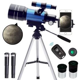 Toyerbee Ht001 Telescope For Adults And Kids 70mm Aperture 15x-150x Portable Refra
