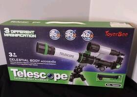 Toyerbee Tb002 Telescope For Adults And Kids 70mm Aperture Astronomical Refractor