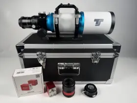Fl55 Ts Optics Cf 90 Triplet Apo Refractor Telescope /field Flattener And Reducer