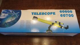 Twinstar 60mm Black 60700 Refractor Telescope With Tripod..focal Length 700mm..coated Lens