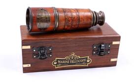 Us Handicrafts 810031130849 Handcrafted Brass Nautical Telescope Vintage Replica Spyglass Antique Nau