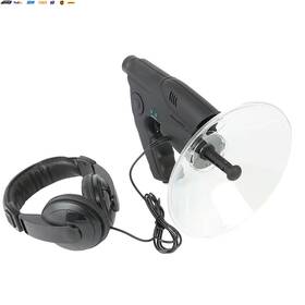 Usa-viralfinds Od039481 Parabolic Dish Directional Microphone Clear Sight Long Distance Hearing Birds Li