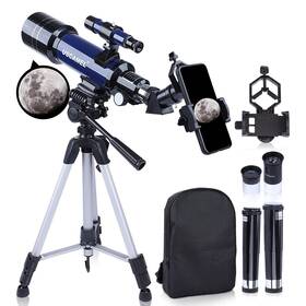Uscamel 781159538810 Telescope For Astronomy 70mm Aperture 400mm Refractor Telescopes Adults