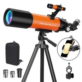 Uscamel Wmsm-6pn-539-3 Telescope For Adults High Powered 90mm Astronomical Portable Refractor B