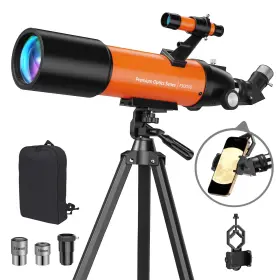 Wmsm-6pn-539-3 Uscamel Telescope For Adults High Powered 90mm Astronomical Portable Refractor B Wmsm-6pn-539-3 Uscamel Telescope For Adults High Powered 90mm Astronomical Portable Refractor B