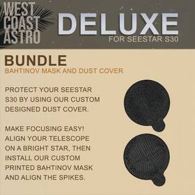 West Coast Astro S30-0001-a Zwo Seestar S30 - Deluxe Bundle Bahtinov Mask And Dust Cover