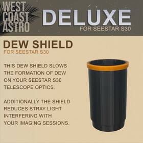 West Coast Astro S30-0003 Zwo Seestar S30 - Deluxe Dew Shield