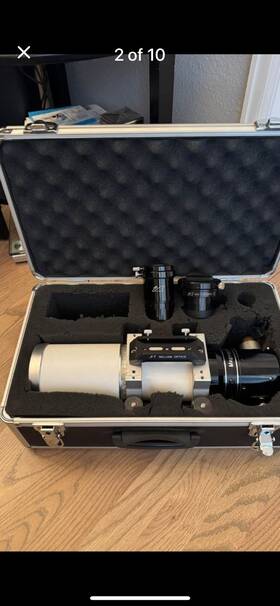 William Optics 80-ii Megrez Doublet Refractor Telescope F/6.9 With 0.8x Flatener