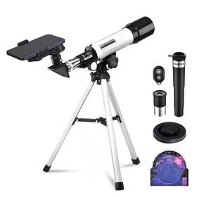 Xcceries X-rtc-01-002 360mm Astronomical Refractor Telescope 180x Barlow Lens Tripod Kid Gift