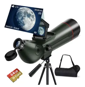Spx-5 Yotomiguo Smart Digital Telescope 4k Astrophotography Camera Int And Ext Screens Spotter