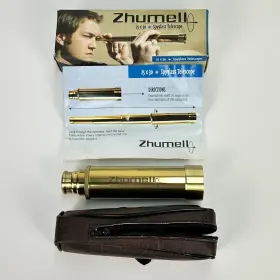 Zhumell 808105900160 Spyglass Telescope 25x30 Bronze Finish - Tested / Box And Case Included Zhumell 808105900160 Spyglass Telescope 25x30 Bronze Finish - Tested / Box And Case Included