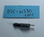 Sony Cyber-shot DSC-W330 Digital Camera Oem Door Finger Slider Part Gray Used. Price: $15.98.