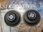 Meade ETX90RA Astro Declination Arm Knob Left Right Side Small Silver Star Used. Price: $25.95.