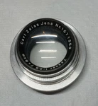 Zeiss Jena Tessar 2.8/8CM Lens Screw Mount Used. Price: $139.00.