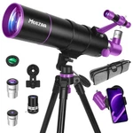 Meezaa Telescope, For Adults High Powered, 90MM Aperture 550MM New. Price: $132.17.