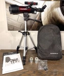 Orion Goscope Iii 70MM Altazimuth Refractor Telescope+tripod+eyepieces+manual Used. Price: $72.00.