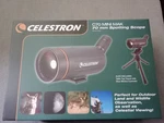 New Celestron Mini Mak 70MM Spotting Scope With Tabletop Tripod, Model 52238. Price: $119.99.