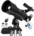 Telescope For Adults Astronomy, 70MM Aperture 400MM Focal Length Portable New. Price: $132.99.