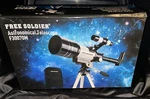 Free Soldier Outdoor Telescope F30070M High Definition Astronomical W/tripod New. Price: $44.89.