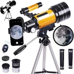 Professional Astronomical Telescope W/ Tripod For Lunar Hd Viewing Adults Kids New. Price: $49.49.