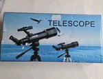 300MM Astronomical Telescope 150X With Phone Adapter Barlow Lens For Kids Gift Open. Price: $35.00.