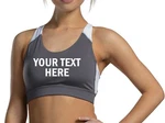 Custom Sports Bralette Personalize Saying Workout Augusta New. Price: $20.48.