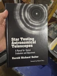 Star Testing Astronomical Telescopes : Practical Guide To Optical Evaluation Like. Price: $28.00.