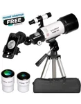 Telescope Astronomical Skyways 40070 Portable And Poweful 16X-120X Travel Open. Price: $69.99.