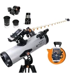 Celestron Starsense Explorer Lt 114AZ App-enabled Telescope 114MM. New-sealed. Price: $299.95.