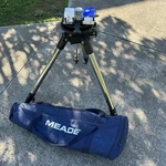 Meade 884 Deluxe Field Telescope Tripod With Bag Used. Price: $184.95.