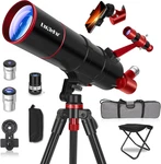 Telescope For Adults High Powered, 90MM Aperture 550MM Professional New. Price: $196.99.