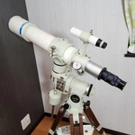 Takahashi FC-76 Fluorite Telescope EM-10 Equatorial Mount Tripod Set Used. Price: $2888.00.