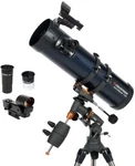 Celestron Astromaster 130EQ Newtonian Telescope Fully-coated Glass Optics. Price: $779.99.