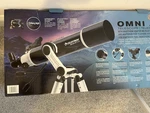 Celestron Omni Az 102 Telescope Bluetooth Remote, Tripod, Smartphone Adapter Open. Price: $170.00.