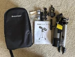Celestron Travel 60DX Telescope Kit Tripod Backpack Eyepieces Used. Price: $65.00.