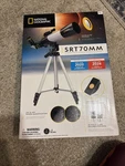 National Geographic SRT70MM - Refractor Telescope W/ Panhandle Mount Open. Price: $50.00.