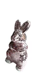 1616 Holdings Disco Bunny Figurine Small Pink Mosaic Rabbit Decor Tabletop Used. Price: $9.99.
