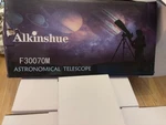 Alkinshue Telescope F30070M ASTRONOMY,70MM Aperture 600MM Refractor New. Price: $65.00.
