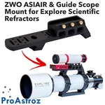 Zwo Asiair & Guide Mount For Explore Scientific Refractor Telescopes Brand. Price: $89.38.