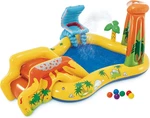Outside Inflatable Park Kid Pool Slide Sprayer Waterfall 6 Ball Multicolor New. Price: $85.70.