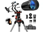 Dianfan 90800 TELESCOPE,90MM Aperture 800MM Telescopes For Adults Astronomy, Open. Price: $100.00.