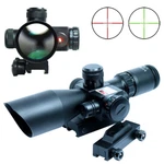 2.5-10X40 Rifle Scope Mil-dot Illuminated Red Laser 20/11MM Rail Mounts New. Price: $65.95.