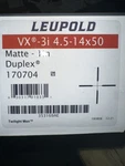 Leupold VX-3I 4.5-14X50MM Rifle Scope Matte !!brand New!! Nice!!. Price: $579.00.