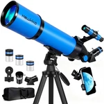 Hawkko Telescope For Adults & Kids, Aperture MM/600 Mm, Blue New. Price: $155.98.