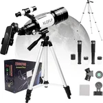 For Kids & Adults, 70MM Aperture 300MM Telescopes Astronomy Beginn New. Price: $49.00.