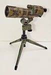 Tasco 25T Scope Camouflage Compact Tripod 25X Magnification Hunting Spotting Used. Price: $39.95.
